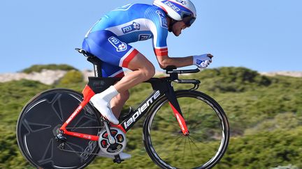 Thibaut Pinot a fait de beaux progrès en contre-la-montre. (DE WAELE TIM / TDWSPORT SARL)