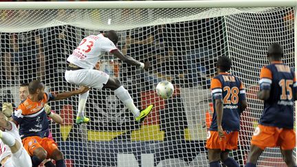 Pape Souare buteur contre Montpellier (PASCAL GUYOT / AFP)