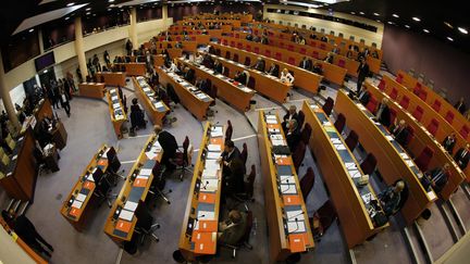 Le Conseil régional d'Ile-de-France, le 24 septembre 2015. (FRANCOIS GUILLOT / AFP)