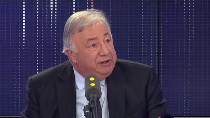 Gérard Larcher, président Les Républicains du Sénat, sur franceinfo mercredi 18 décembre. (FRANCEINFO / RADIOFRANCE)