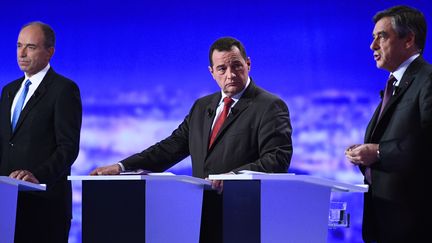 Le président du Parti chrétien&nbsp;démocrate participe, jeudi 13 octobre, au débat de la primaire à&nbsp;droite sur TF1. (MARTIN BUREAU / AFP)