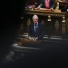 Le Premier ministre Michel Barnier, à l'Assemblée nationale, le 2 décembre 2024. (QUENTIN DE GROEVE / AFP)