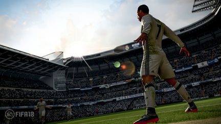 Cristiano Ronaldo affole Fifa18