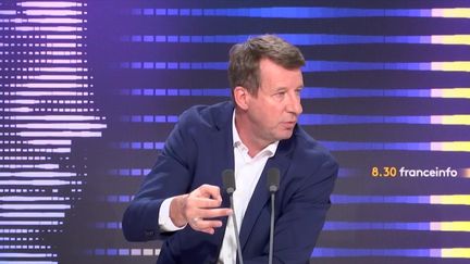 Yannick Jadot, député européen EELV, était jeudi 29 juin l’invité du 8h30 franceinfo. (FRANCEINFO / RADIOFRANCE)