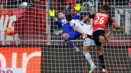 Hountondji ouvre la marque pour Rennes (FRANK PERRY / AFP)