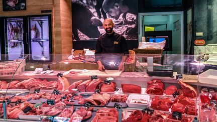 28 octobre 2022. Portrait de Thibault Gonzales, champion du monde de saucisse catalane et sélectionné au championnat d'Europe et du monde du meilleur pâté en croûte. (Illustration) (MICHEL CLEMENTZ / MAXPPP)