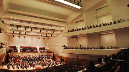 L'intérieur de la salle Pleyel à Paris
 (JEAN AYISSI / AFP)