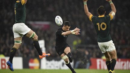 Dan Carter, l'ouvreur des All Blacks (MARTIN BUREAU / AFP)