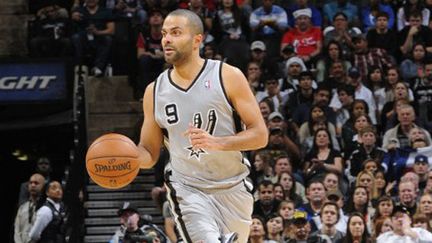 Le meneur français des Spurs Tony Parker