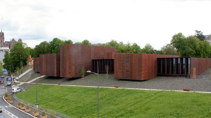 Le musée Soulages est situé au coeur de la ville de Rodez, tout près de la cathédrale.
 (Jean-Louis Pradels/La Dépêche du Midi/MAXPPP)