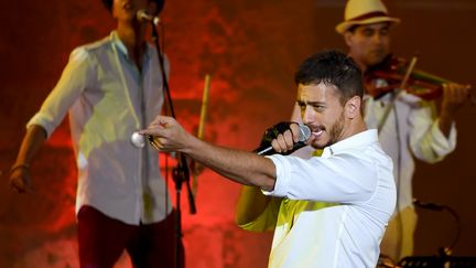 Saad Lamjarred à Carthage (Tunisie),&nbsp;le 30 juillet 2016. (FETHI BELAID / AFP)