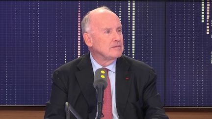 Dominique Bussereau invité du 18h50 politique de franceinfo&nbsp;vendredi 24 avril. (FRANCEINFO / RADIOFRANCE)