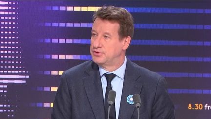 Yannick Jadot, sénateur écologiste de Paris, sur franceinfo jeudi 9 novembre 2023. (RADIO FRANCE / FRANCEINFO)