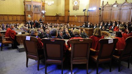 Premi&egrave;re session de l'ann&eacute;e du tribunal de grande instance de Paris, le 16 janvier 2013. (WITT/SIPA)