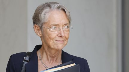 La Première ministre, Elisabeth Borne, à l'Elysée, le 14 juin 2022. (LUDOVIC MARIN / AFP)