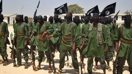 Des combattants shebabs dans un village dans le sud de la Somalie en 2011. (AFP/Abdurashid Abdulle)