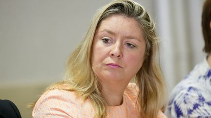  (La présidente de la CFE-CGC Carole Couvert a reçu des SMS menaçants du patron du Medef © maxppp)