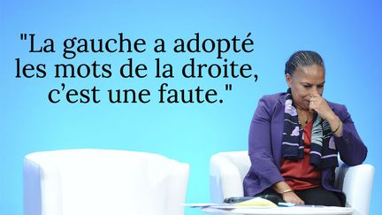 Questionnée sur la poussée du Front national le 1er avril 2015, la ministre tacle sévèrement son propre gouvernement. (JEROME MARS / SIPA)