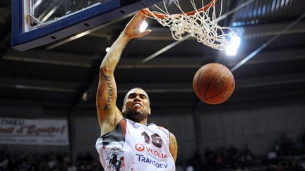 Blake Schilb va retrouver la Pro A au Paris-Levallois (PHILIPPE MERLE / AFP)