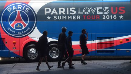  (Le PSG termine ce soir sa tournée américaine avec un match contre Leicester ©  AFP / Frederic J. BROWN)