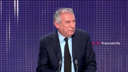 François Bayrou, Haut-commissaire au Plan, président du MoDem, était l'invité du "8h30 franceinfo", lundi 29 novembre&nbsp;2021.
 (FRANCEINFO / RADIO FRANCE)