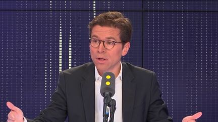 Le secrétaire général délégué des Républicains, invité du "8h30 Fauvelle-Dély", vendredi 11 janvier.&nbsp; (FRANCEINFO / RADIOFRANCE)