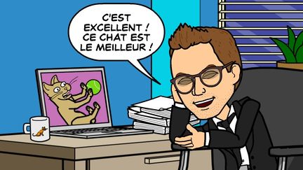 L'application Bitstrips permet de vous mettre en sc&egrave;ne dans des planches BD totalement personnalisables. (FRANCETV INFO)