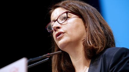 Cécile Duflot, aux Assises du Produire, le 9 septembre 2016. (FRANCOIS NASCIMBENI / AFP)