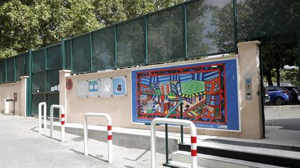 L'école&nbsp;David Rossi à Marseille (Provence-Alpes-Côte d'Azur), infestée de rats, le 14 septembre 2021.&nbsp; (MAXPPP)