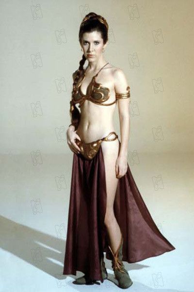 Carrie Fisher dans le rôle de la princesse Leia dans "Le Retour du Jedi" de Richard Marquand. (TWENTIETH CENTURY FOX)