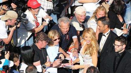 L'atrice am&eacute;ricaine Blake Lively &agrave; Cannes (Alpes-Maritimes), le 15 mai 2014. (LOIC VENANCE / AFP)