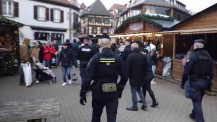 Bas-Rhin : à Obernai, un marché de Noël sous haute surveillance (France 2)