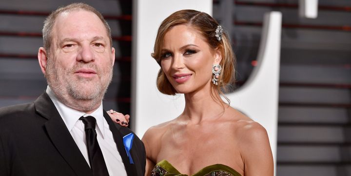 Harvey Weinstein et Georgina Chapman, en février 2017
 (PASCAL LE SEGRETAIN / GETTY IMAGES NORTH AMERICA / AFP)