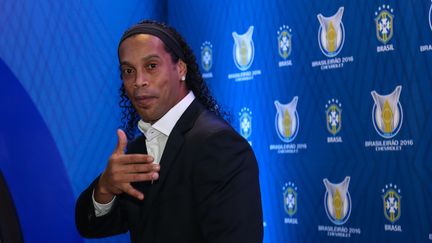 Le joueur de football, Ronaldinho (VANESSA CARVALHO / BRAZIL PHOTO PRESS)