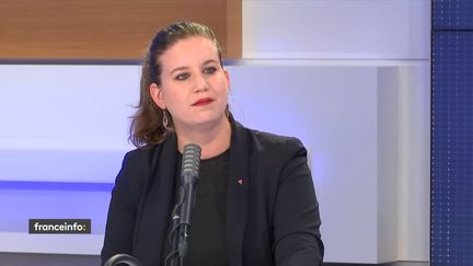 Mathilde Panot, députée La France insoumise du Val-de-Marne, sur franceinfo le 12 juin 2020. (FRANCEINFO / RADIOFRANCE)