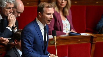 Le député Alexandre Vincendet, à Paris, le 4 juillet 2023. (EMMANUEL DUNAND / AFP)