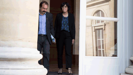  (Rencontre entre Philippe Martinez et Myriam El Khomri sur la loi travail © MaxPPP)