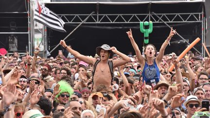 Les Vieilles Charrues, à Carhaix, restent de loin le festival de "musiques actuelles" le plus fréquenté de l'été. (JONATHAN KONITZ / MAXPPP)