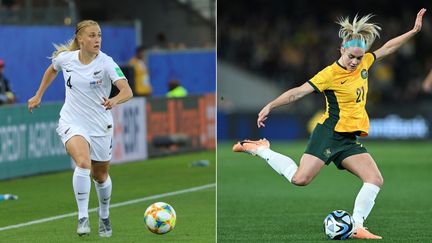 La Néo-Zélandaise Catherine Bott et l'Australienne Ellie Carpenter sont sélectionnées pour le Mondial 2023. (MAXPPP)