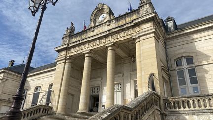 Le tribunal d'Auxerre (Yonne). (DELPHINE-MARION BOULLE / RADIO FRANCE)