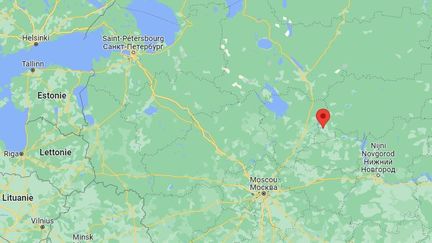 La ville de Kostroma située au nord-est de Moscou (Russie). (GOOGLE MAPS)