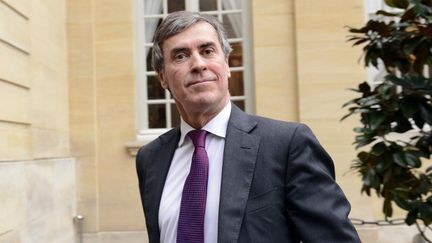 Le ministre d&eacute;l&eacute;gu&eacute; au Budget, J&eacute;r&ocirc;me Cahuzac, &agrave; son arriv&eacute;e &agrave; Matignon, le 4 janvier 2013. (BERTRAND GUAY / AFP)