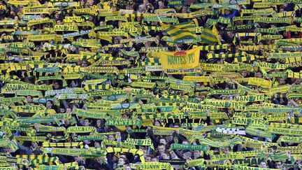 Les supporters du FC Nantes. (GEORGES GOBET / AFP)