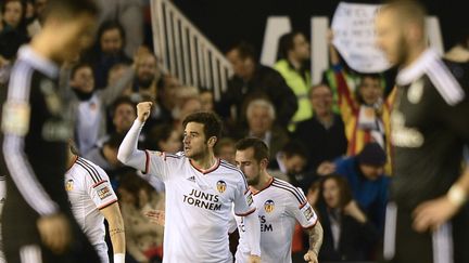 Antonio Barragan Fernandez savoure ce succès sur le Real (JOSE JORDAN / AFP)