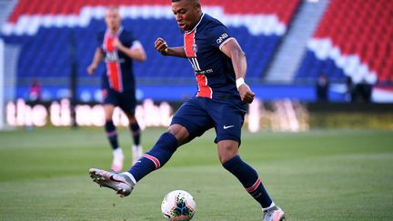 Kylian Mbappé a inscrit un but à chaque match amical du PSG (FRANCK FIFE / AFP)