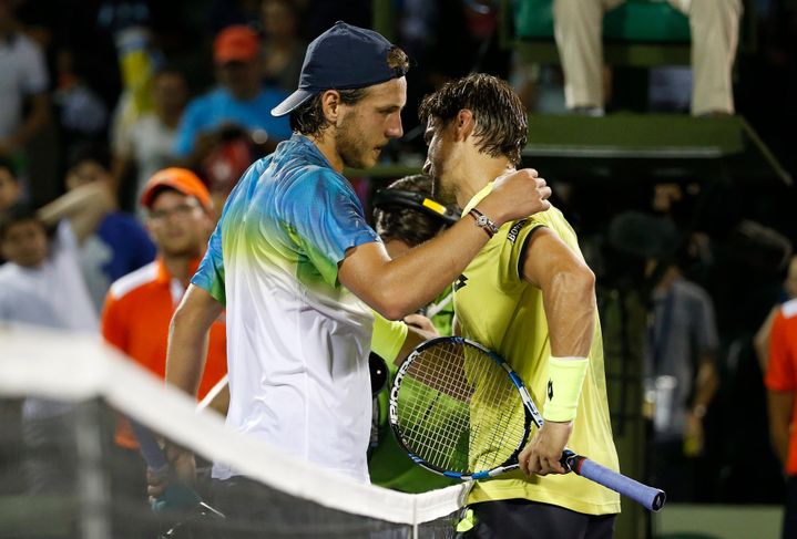 Lucas Pouille domine David Ferrer à Miami