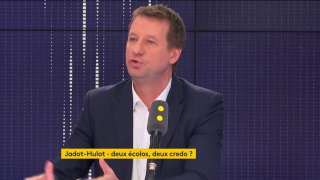 Notre-Dame-des-Landes : "On ne peut plus être dans la société du jetable. (...) Je n'imagine pas une seconde que l'on soit dans une politique totalement dingue où on gaspille l'argent public pour détruire l'environnement", explique Yannick Jadot #8h30poli