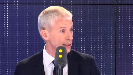 Franck Riester, ministre de la Culture, invité sur franceinfo vendredi. (FRANCEINFO)