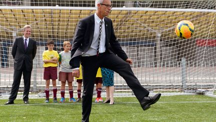 Le président de la Fédération Australienne de Football, David Gallop (WILLIAM WEST / AFP)