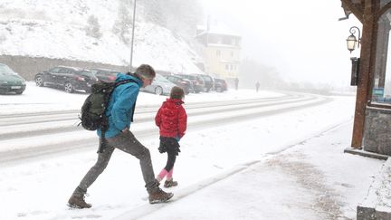 La neige est tomb&eacute;e samedi 27 octobre dans les Vosges. Plus au sud, l'Is&egrave;re est plac&eacute;e en vigilance orange. (MAXPPP)